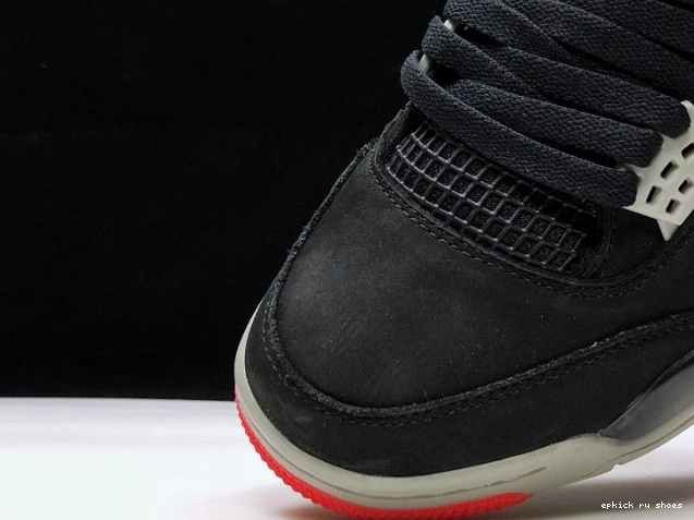 Rep 308497-060 JORDAN 4 BLACK RETRO CEMENT 0817